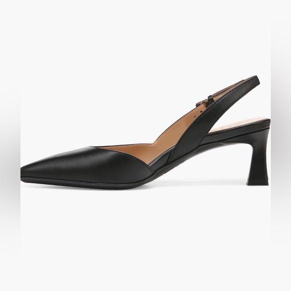 Naturalizer Black Dalary Slingback Pump Size 8.5 Wide Width - Picture 8 of 13